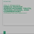 John S. Kloppenborg - Ptolemaic and Early Roman Egypt (Retail)